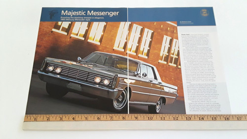 1965 mercury marauder original - mercury,