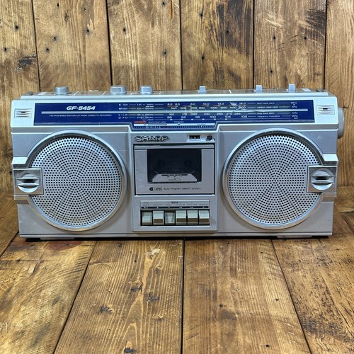 Vintage sharp gf5454 boombox - vintage,