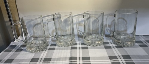 Vintage heavy glass - heavy, beer