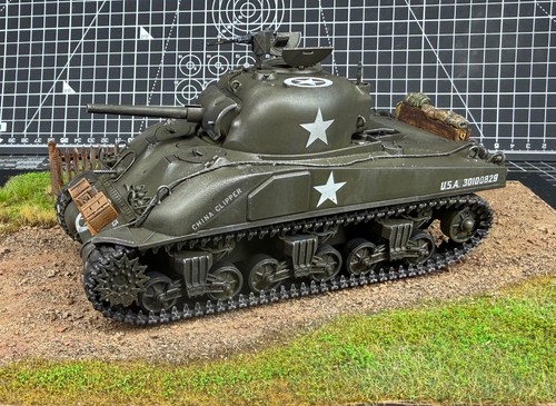Built and painted scale - and,