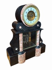 French Marble Mantel Clock