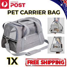 Portable Tote Travel Animal Cage Pet Carrier Bag Cat Kitten Rabbit Dog Comfort