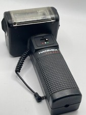 Camera FLASH HANIMEX Pro 550 Flash Gun TESTED off shoe ideal Olympus OM10 range