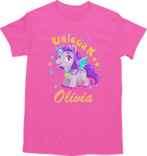 Childrens Personalised Unicorn
