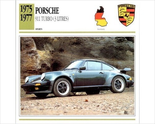 Porsche 911 turbo 1976 - porsche, ~1976