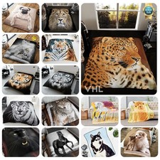 3D Animal Throws Luxury Cosy