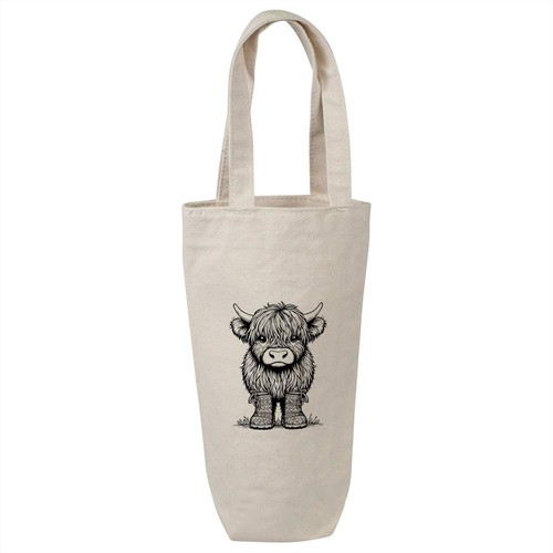 Baby highland cow boots wine - cow, boots'