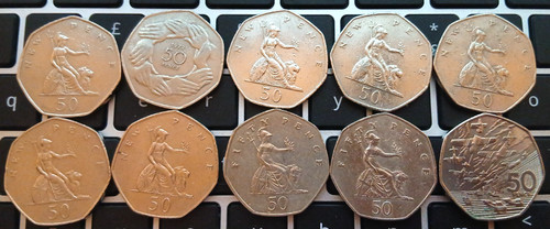 50p fifty pence - 50p,