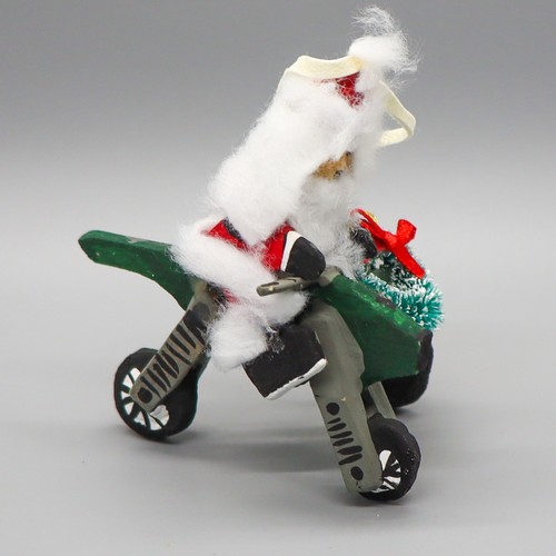Navajo folk art santa - folk, art-santa