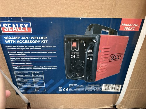 Sealey 160xt 160a arc welder - sealey,