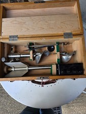 Metra Blansko propeller water current meter with wooden case