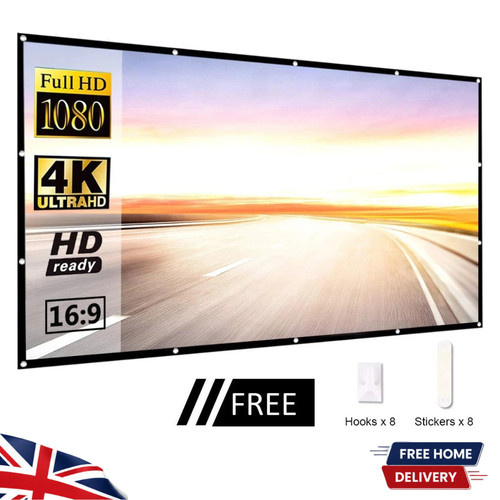 150 projector screen hd - 60"-150",