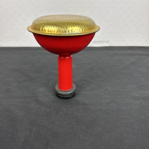 Vtg red watering can spout - red,