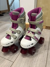 Girls Phoenix Quad Roller Skates 4 Wheels Size UK 3