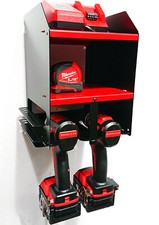 Milwaukee Cordless Power Tool Drill Impact Driver Storage Unit Shelf Tidy Store