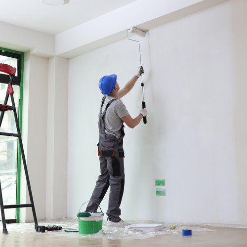 Roller frame painting - frame,
