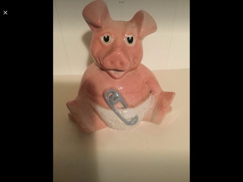 Nat west bank china piggy - bank,