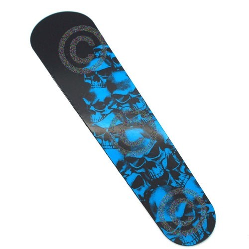 Blue skull pile - "blue,