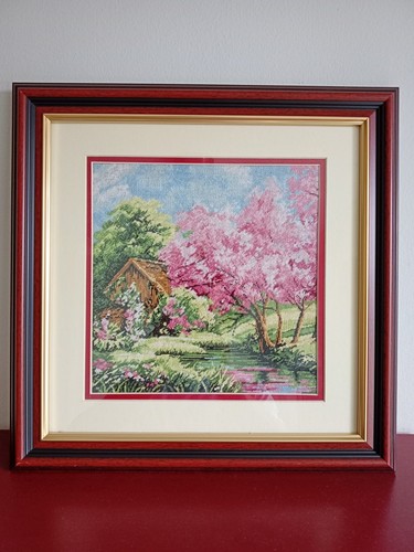 Tapestry needlepoint framed - tapestry,