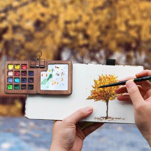 Watercolour paint box - watercolour, set