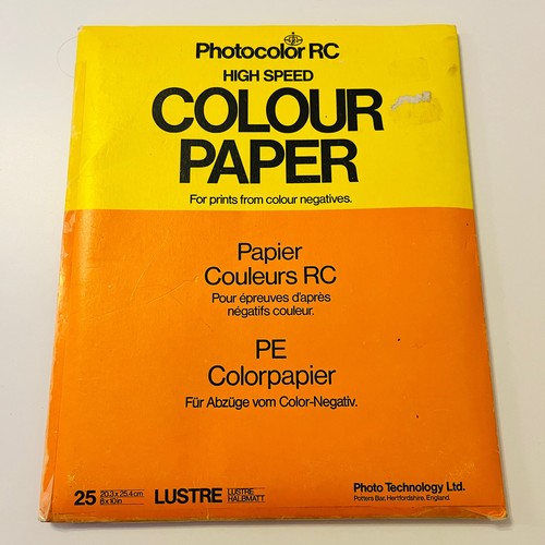 Vintage photocolor colour - photocolor, rc