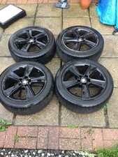 SEAT IBIZA 16''  black ALLOY WHEEL with tyres SET 215 45 16 RIMS 5x 100 FITMENT