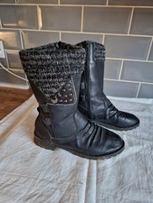 Mid calf ,block heel winter