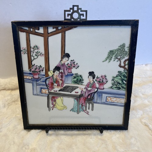 Vintage chinese hand painted - vintage,