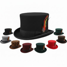 Dapper Wool Felt Top Hat