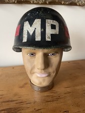 RARE 8th Infantry US MP M1 Helmet Liner East West Germany USA Airborne Cold War