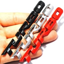 3D TURBO Logo Letter Racing Sport Metal Car Emblem Badge Sticker Accessories
