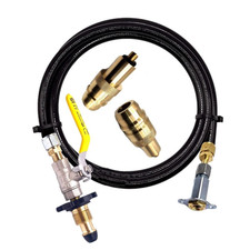 Refill UK propane bottle with