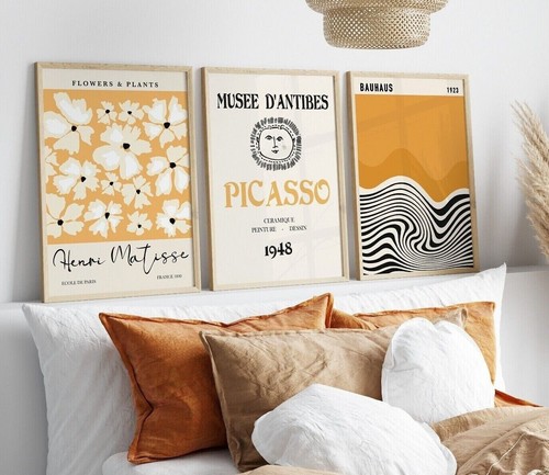 Set exhibition posters - of,