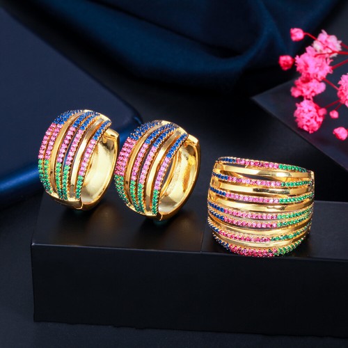 Noble gold multiple round - gold,