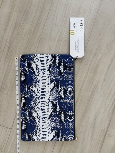 New otg bag blue white - new~,