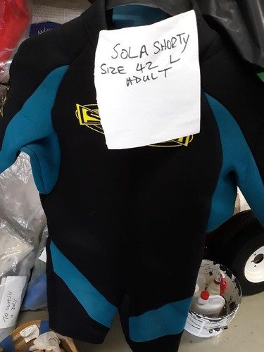 Sola shortie wetsuit - shortie, adult
