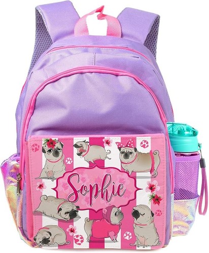 Personalised girls backpack - personalised,