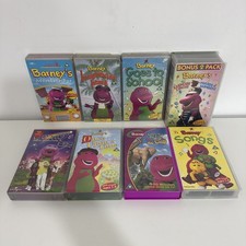 Barney The Dinosaur VHS Video Bundle For Children - 9 Tapes