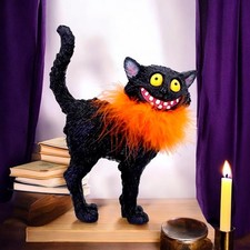 Black Cat Fantasy Figurine