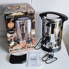 Giles & Posner 7 Litre Hot Cider & Mulled Wine Urn Boxed - Opened Unused