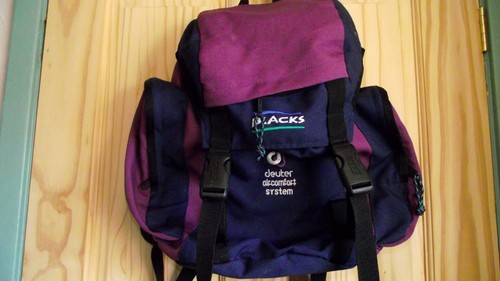 Blacks deuter comfort system - blacks,