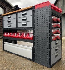 VAN RACKING SHELVING DRAWERS