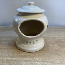 The 1869 Victorian Pottery Salt Pig In Cream Or Off White 100835 sh2 Shelf