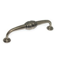 Pewter Finish Door / Drawer D Handles or Knobs | Kitchen Cupboard Cabinet