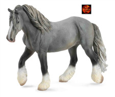 Shire Grey Mare Horse Toy Model Figure by CollectA 88574 New with tag