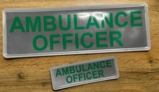 Ambulance officer REFLECTIVE