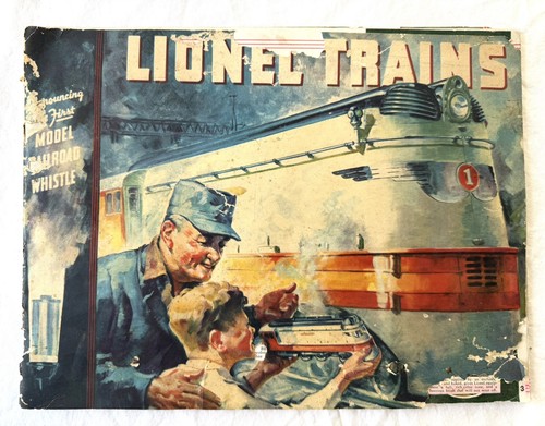 1935 lionel trains catalog - trains, o