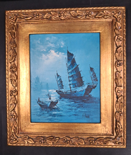 Mid century decor art - art, chinese