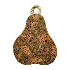 CORK TRIVET PEAR HOT PAD ECO