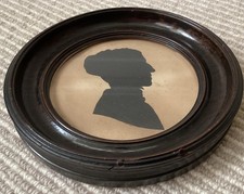 An Antique Silhouette Portrait